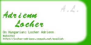 adrienn locher business card